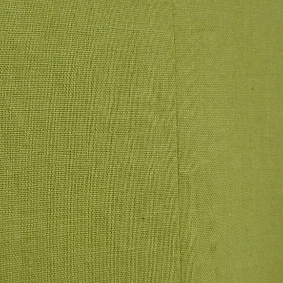 Coldwater Creek Chartreuse Linen Jacket - Picture 8 of 8